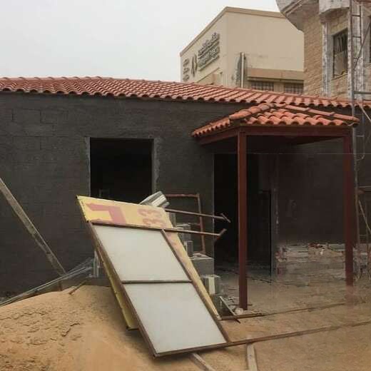 نموذج من أعمال بناء ملاحق في الرياض